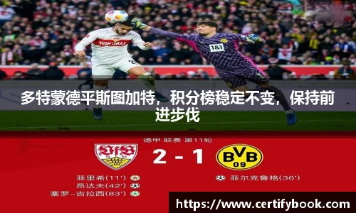 多特蒙德平斯图加特，积分榜稳定不变，保持前进步伐